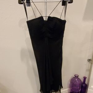 Sexy Kenar Little Black Dress